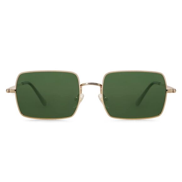 Trendy Thin Rectangle Frame Sunglasses